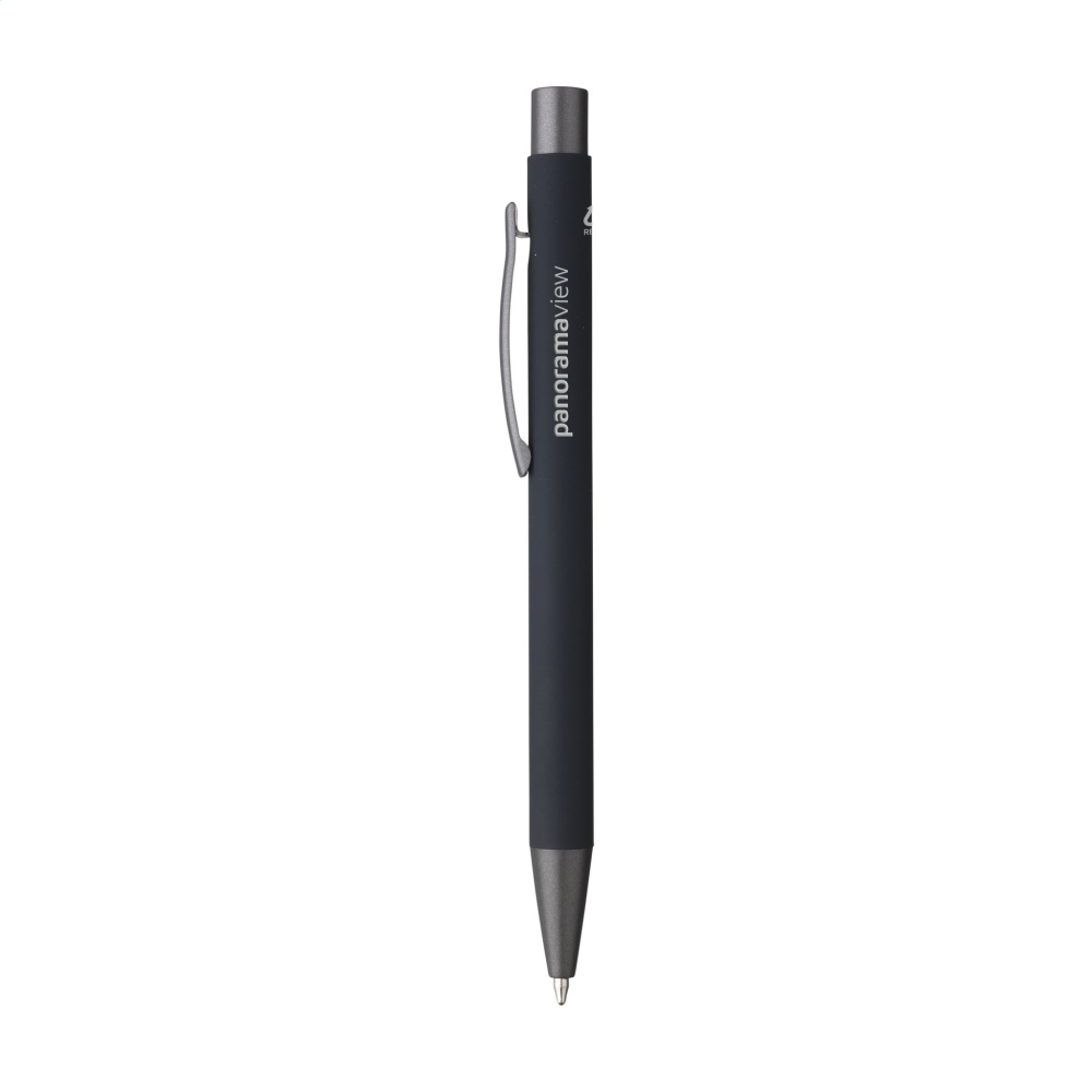 Logotrade promotional giveaway picture of: Brady Soft Touch Recycled Alu pens