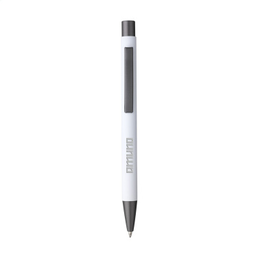 Logotrade promotional item picture of: Brady Soft Touch Recycled Alu pens