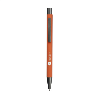 Logo trade promotional product photo of: Brady Soft Touch Recycled Alu pens