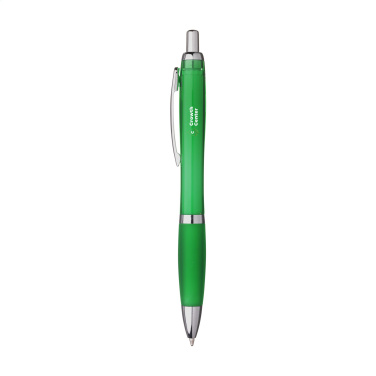 Logo trade promotional product photo of: Athos Solid GRS Recycled ABS pen