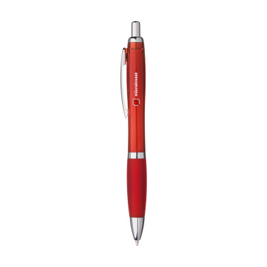 Logo trade promotional giveaways picture of: Athos Solid GRS Recycled ABS pen