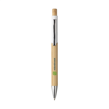 Logo trade business gifts image of: Saya Bamboo Pen