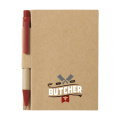 RecycleNote-S Paper notebook, red