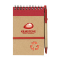 RecycleNote-M Paper notebook, red