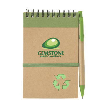 Logotrade promotional gift image of: RecycleNote-M Paper notebook