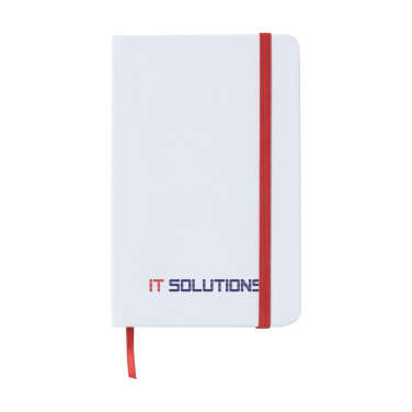 Logo trade corporate gift photo of: WhiteNote A6 Paper notebook