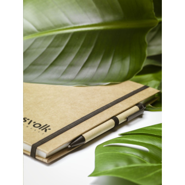 Logotrade business gift image of: Pocket ECO Paper A5 notebook