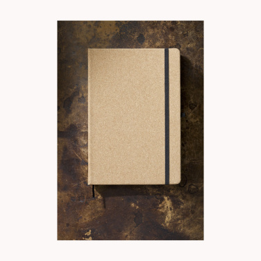 Logo trade advertising product photo of: CorkNote A5 Paper notebook