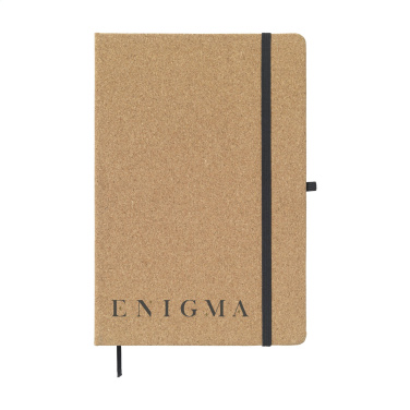 Logo trade promotional item photo of: CorkNote A5 Paper notebook