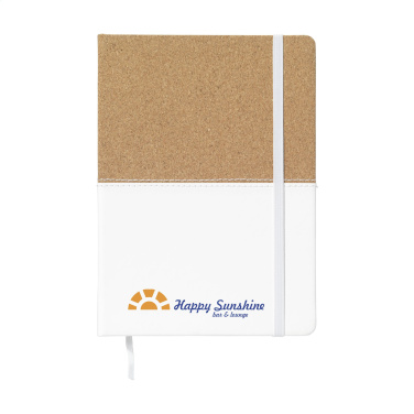 Logo trade advertising product photo of: Journal Cork Paper Notebook