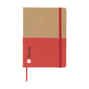 Logo trade promotional products picture of: Journal Cork Paper Notebook