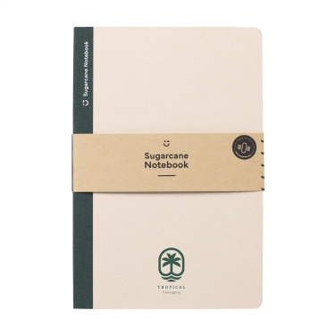 Logotrade promotional giveaway image of: Sugarcane Paper Notebook A5