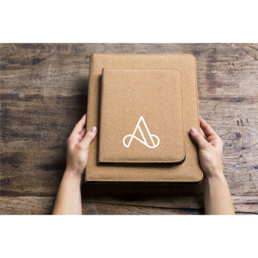 Logo trade promotional merchandise image of: Eco Conference Cork A4 document folder