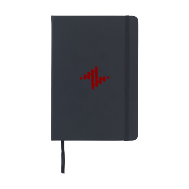 Logo trade promotional merchandise image of: BudgetNote A5 Blanc Paper notebook