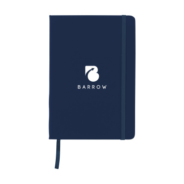 Logotrade promotional item image of: BudgetNote A5 Blanc Paper notebook