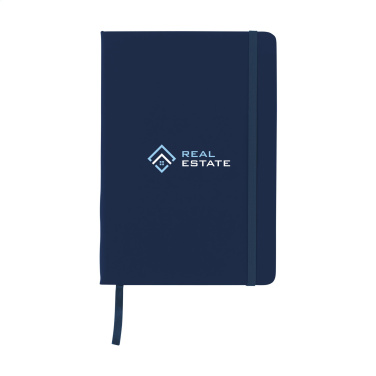 Logo trade advertising products image of: BudgetNote A5 Lines Paper Notebook