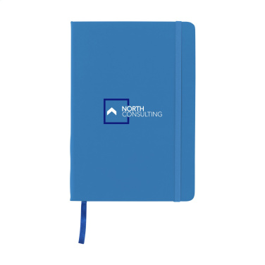 Logo trade promotional merchandise picture of: BudgetNote A5 Lines Paper Notebook