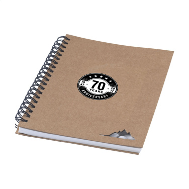 Logo trade promotional gifts image of: StonePaper Notebook