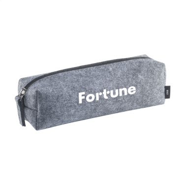 Logo trade promotional giveaways picture of: Pencil Case GRS RPET Felt