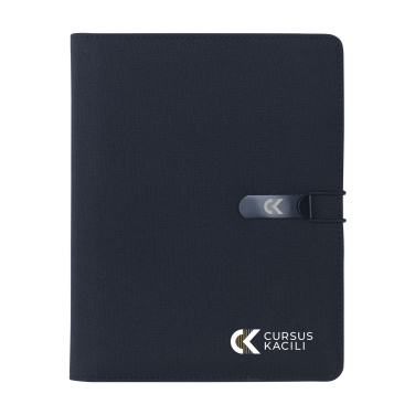 Logo trade promotional item photo of: Quest Portfolio RPET A5 document folder