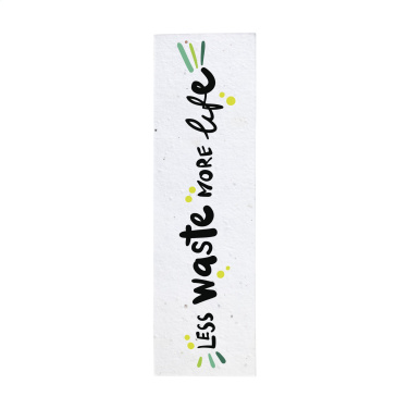 Logotrade promotional gift picture of: Seed Paper Bookmark