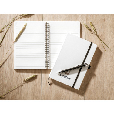 Logo trade promotional merchandise image of: Milk-Carton Paper Notebook A5