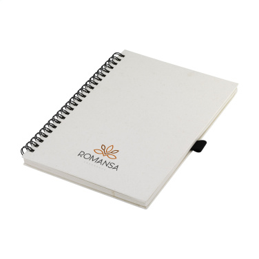 Logo trade business gift photo of: Milk-Carton Wire-O Paper Notebook A5