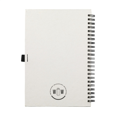 Logo trade promotional gift photo of: Milk-Carton Wire-O Paper Notebook A5