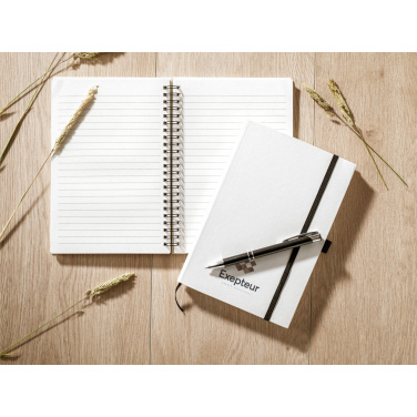 Logo trade business gifts image of: Milk-Carton Wire-O Paper Notebook A5