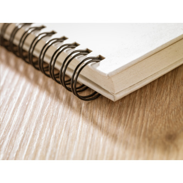 Logo trade business gift photo of: Milk-Carton Wire-O Paper Notebook A5