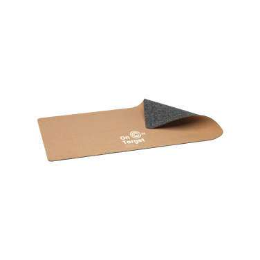 Logo trade promotional merchandise image of: Faro Cork Deskpad