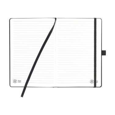 Logo trade promotional product photo of: Rock Ground Paper Notebook A5