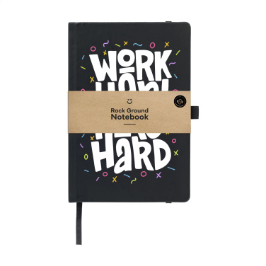 Logo trade business gift photo of: Rock Ground Paper Notebook A5