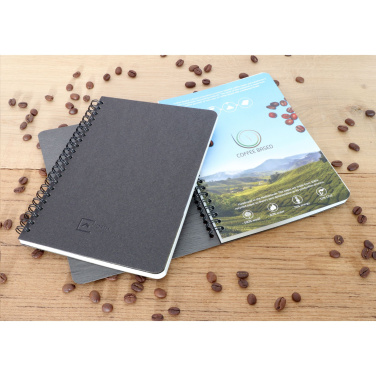 Logotrade promotional items photo of: Coffee Paper Notebook Wire-O A5