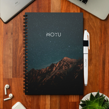 Logo trade advertising products picture of: MOYU Erasable Stone Paper Notebook Custom SoftCover