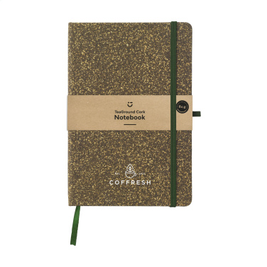 Logotrade advertising product image of: TeaGround Cork Paper Notebook A5