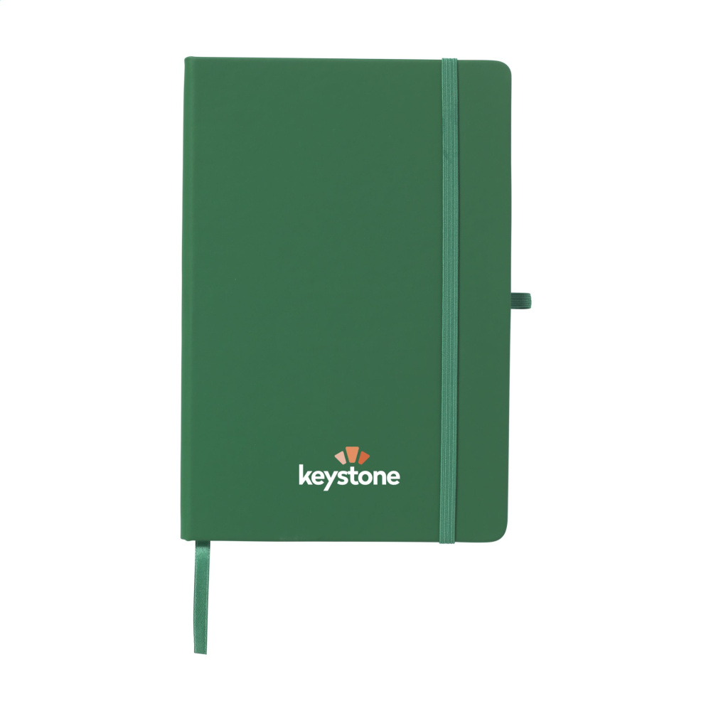 Logotrade corporate gift picture of: Recycled GRS PU Paper Notebook A5