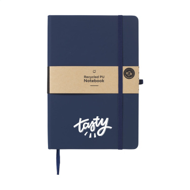 Logotrade advertising product picture of: Recycled GRS PU Paper Notebook A5