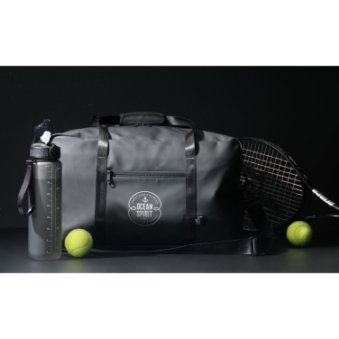 Logo trade promotional giveaway photo of: Lennon RCS Recycled PU Sports-/Travelbag