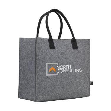 Logo trade advertising products image of: BigShopper Argus GRS RPET Felt