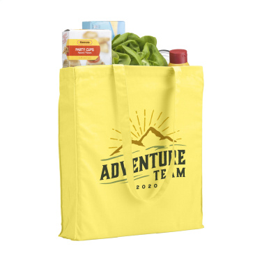 Logo trade promotional giveaways image of: Colour Square Bag (160 g/m²) cotton bag