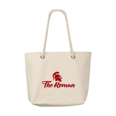 Logo trade business gifts image of: Michelle (340 g/m²) beachbag