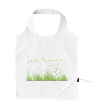 Logo trade advertising products image of: Strawberry Cotton (135 g/m²) foldable bag