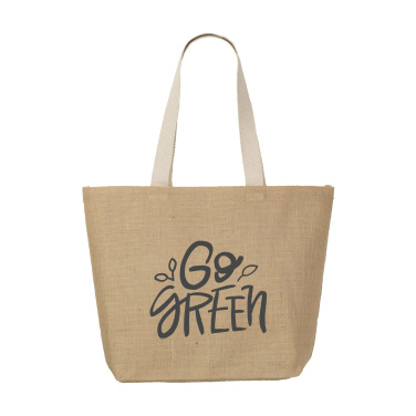 Logo trade promotional item photo of: Elegance Bag jute shopper