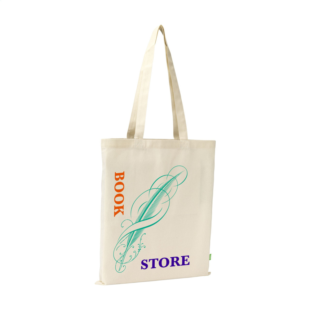 Logotrade promotional merchandise picture of: Organic Cotton GOTS Shopper (140 g/m²) bag