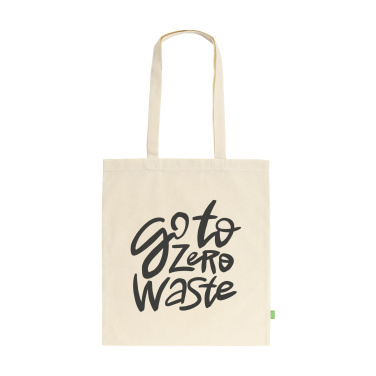 Logo trade promotional giveaways image of: Organic Cotton GOTS Shopper (140 g/m²) bag