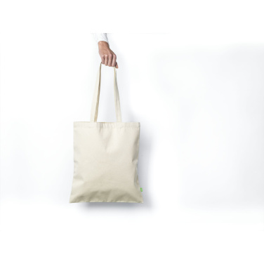 Logo trade promotional merchandise image of: Organic Canvas GOTS Shopper (320 g/m²)