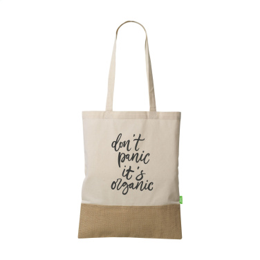 Logotrade promotional merchandise picture of: Combi Organic Shopper (160 g/m²) bag