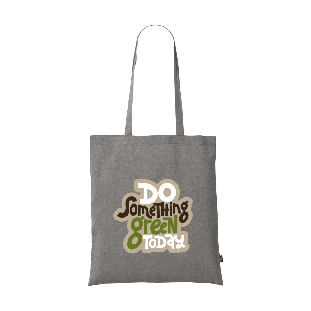 Logo trade advertising products image of: GRS Recycled Cotton Shopper (180 g/m²) bag