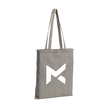 Logotrade promotional giveaway image of: GRS Recycled Cotton Shopper (180 g/m²) bag